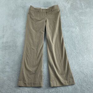 Ann Taylor Loft Marisa Trouser Pants  Khaki Beige Blend Womens Dress 4226